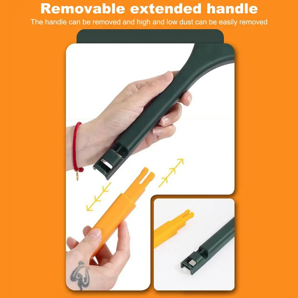 2-in-1 window screen cleaning brush Carpet Brush Dust Removal Brush Home Cleaning Tools No need to remove and wash Squeegee