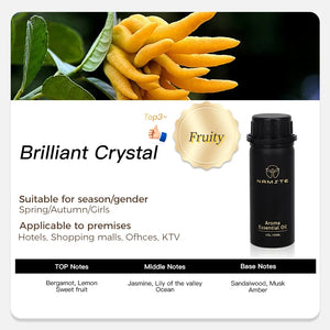 Hot Trend Vault Namstecar perfume fragrance oil 100ml with four 5ml scent samples for home diffuser, shown in a sleek bottle.