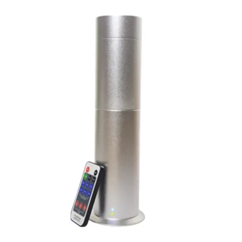 Hot Trend Vault LUXPERFUME aroma diffuser with smart touch control, 120ml capacity, premium metal finish for home, office, or hotel use.