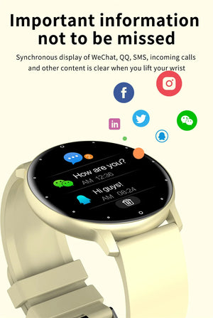 Hot Trend Vault men's smart watch with full touch screen, fitness tracker, heart rate monitor, Bluetooth calling, ultra-light design