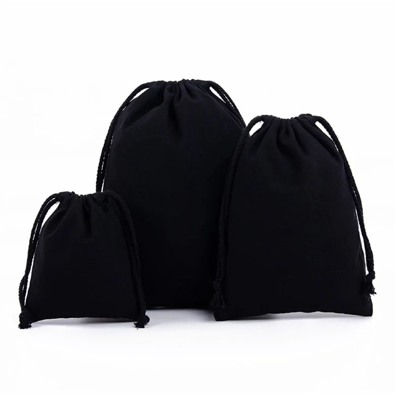 Hot Trend Vault reusable cotton produce bags with drawstrings, eco-friendly kitchen storage for fruits and vegetables.