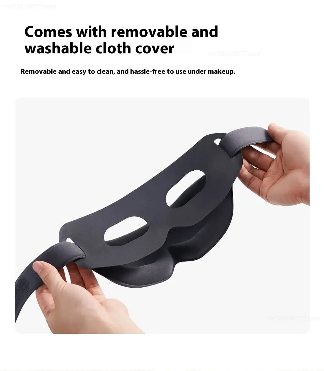 Hot Trend Vault MIJIA Smart Massage Eye Mask in black with vibration feature for relaxation and home blackout use.