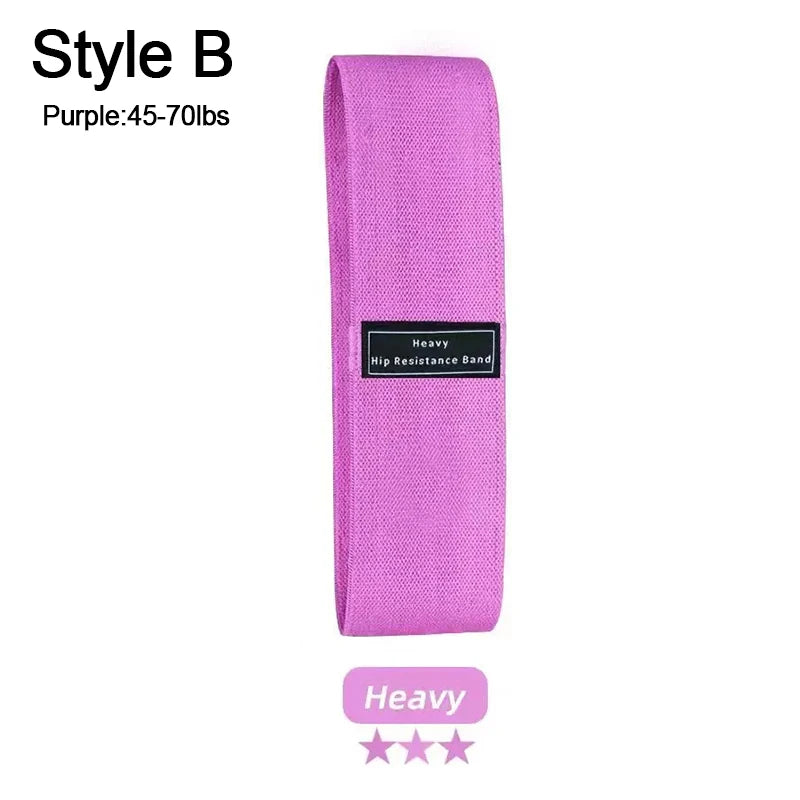 Resistance bands for women strength training by Toporchid, shown in vibrant colors, ideal for fitness and resistance exercises.