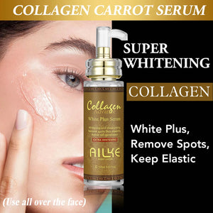 Unisex AILKE Collagen 5-in-1 skin care kit with serum, moisturizer, and toner for even tone and glowing skin.