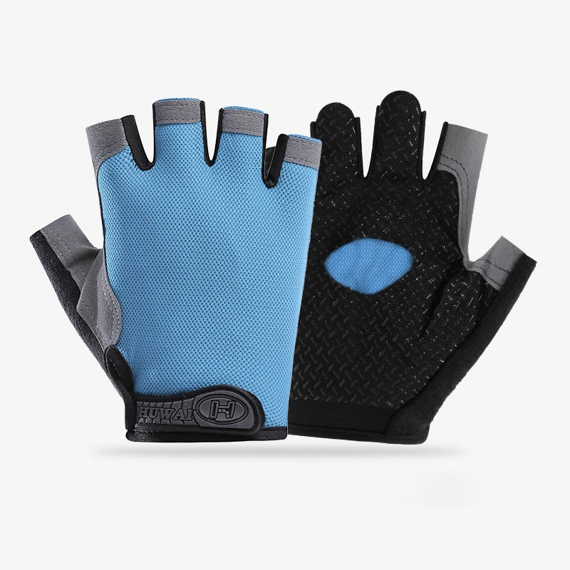 Gym Gloves Fitness Training Fingerless Men Women Bodybuilding Exercise Sports Gloves for Cycling Bicycle Anti Slip Breathable
