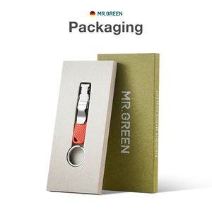 MR.GREEN Compact Nail Clippers Foldable Nail Cutters Manicure Tools Portable Fingernail Clipper With Key Chain Nail Scissors