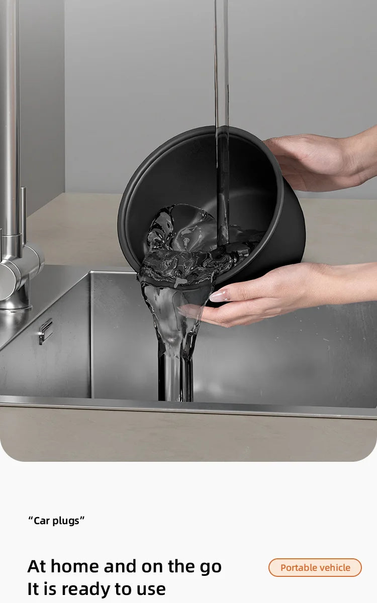 Smart Rice Cooker Compact 2-Liter Capacity Ideal for 1-2People 400W Mini Rice Cooker With Timer Function Perfect for Home or Car