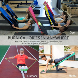Resistance Bands for Working Out Exercise Bands Physical Therapy Outdoor Fitness Training Pilates Home Gym Stretch Elastic Band