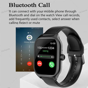 Hot Trend Vault smartwatch with 1.83 inch HD display, Bluetooth calling, music, and sports mode for Android and iOS devices.