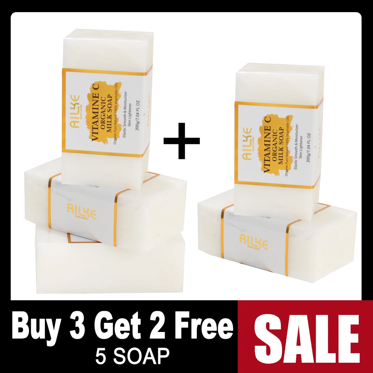 Hot Trend Vault Vitamin C skin care set including brightening serum and soap for all skin types, moisturizing and evening skin tone