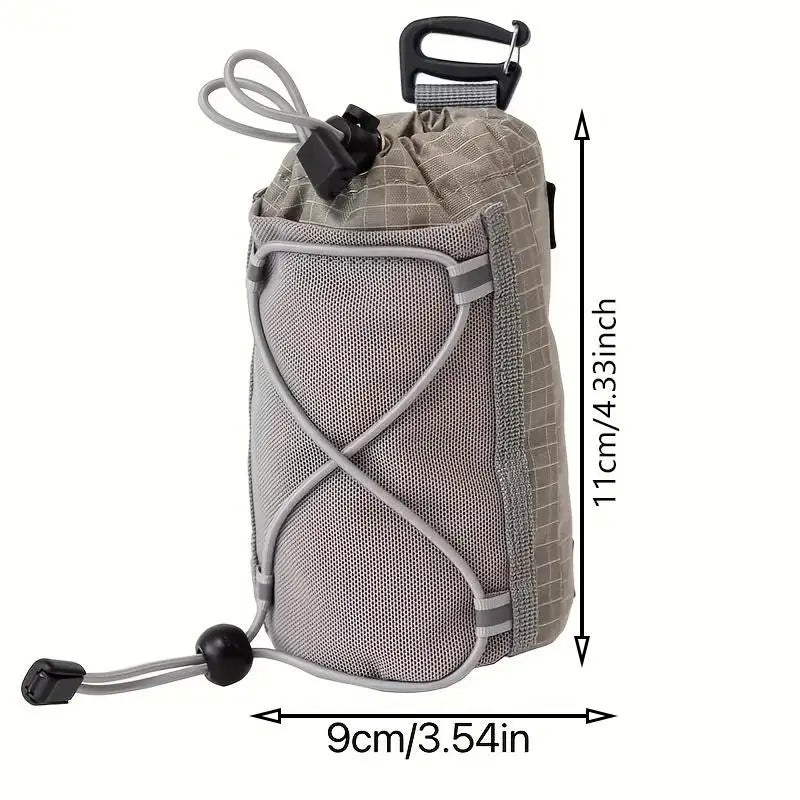 Running Backpack Strap Hanging Bag Outdoor Sports Phone Pouch Accessory Storage for Climbing Hiking Cycling