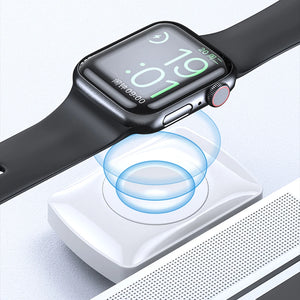 2 in 1 Magnetic Wireless Charger USB C Wireless Watch Charger Stand Fast Charging Dock Station Stand for Apple Watch Series 1-10