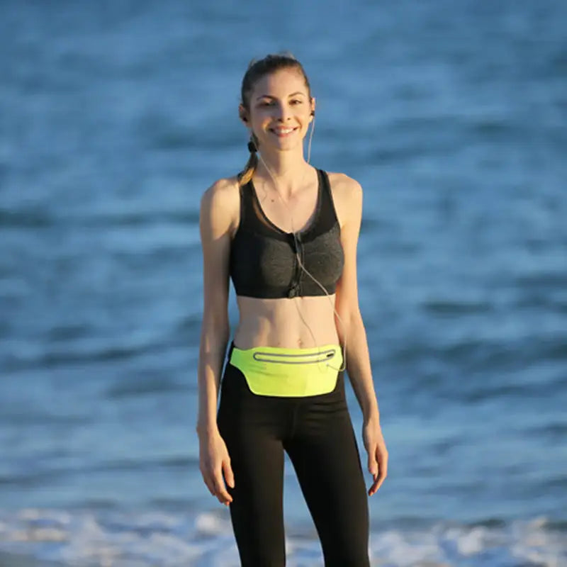 Running Belt Waist Bag Sports Fanny Pack Women Men Waterproof Gym Phone Pouch Banana Bags Run Accessories