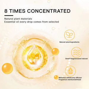 Hot Trend Vault Namste 100ml pure plant essential oil air freshener for hotels and homes, featuring a clear bottle and fresh scent