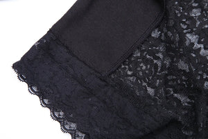 High-waisted Miss Moly shapewear body shaper shorts with lace, firm control for women, designed for shaping and support.