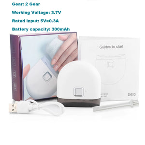 2 in 1 Electric Nail Clipper Automatic Polishing Nail Trimmer Mill Manicure For Baby Adult Nail Cutter Sharpener with Light Safe