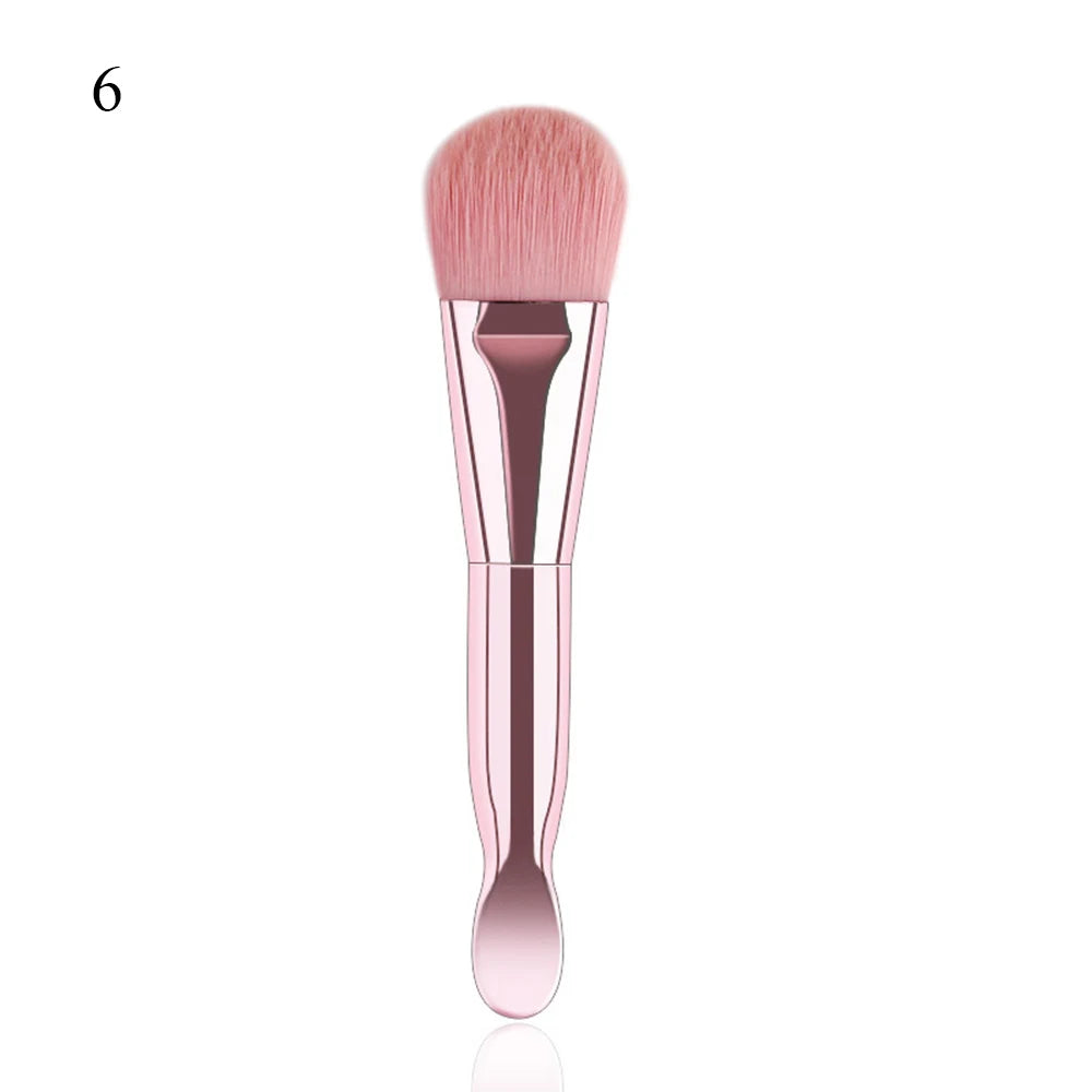 Face Mask Brush Homemade Facial Mask Stirring Brush Flat Soft Hair Face Mask Mud Applicator Skin Clean Care Tools Supplies