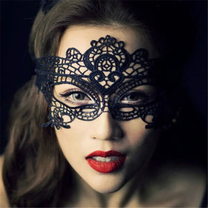 New Fashion Sexy Women Hollow Lace Masquerade Face Mask Lstry Princess Prom Party Props Costume Halloween Masquerade Mask Women