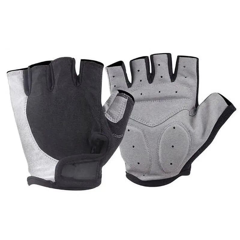 Hot Trend Vault half finger cycling gloves for men and women, breathable, anti-slip design, ideal for activewear and cycling.