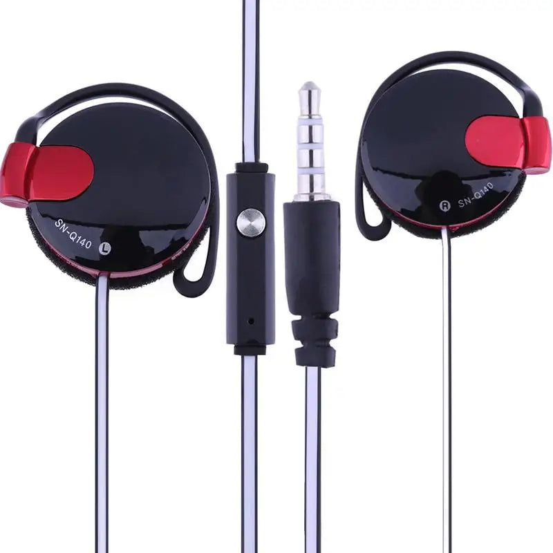 Mobile Wired Headphones 3.5mm Sport Earbuds With Bass Phone Earphones Stereo Headset Mic Music Earphones For Huawei
