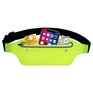 Running Belt Waist Bag Sports Fanny Pack Women Men Waterproof Gym Phone Pouch Banana Bags Run Accessories