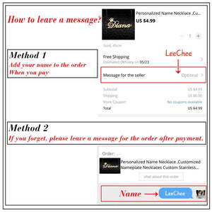 LeeChee Heart Zircon Custom Name Necklace 18mm Mini Twist Earrings Jewelry Set Gift For Girls