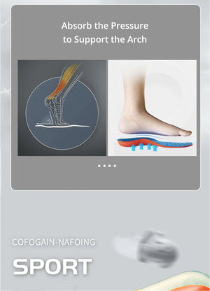 Sport Orthopedic Insoles for Feet Men Women EVA Breathable Shock Absorption Shoes Insole for Running Basketball Sport Care Pads