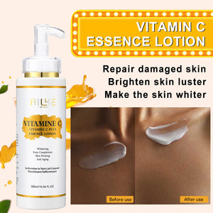 Hot Trend Vault Vitamin C skin care set with brightening serum and soap for all skin types, promoting even tone and moisturizing.