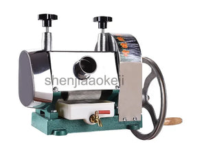 Hand Crank Stainless Steel SugarCane Machine Manual Sugar Cane Juicer 100% Sugar Cane Juice Machine 50kg/H