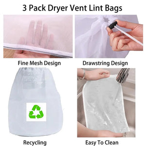 Hot Trend Vault lint catcher for dryer, reusable fluff filter kit designed for ventless dryers, ideal for home use.