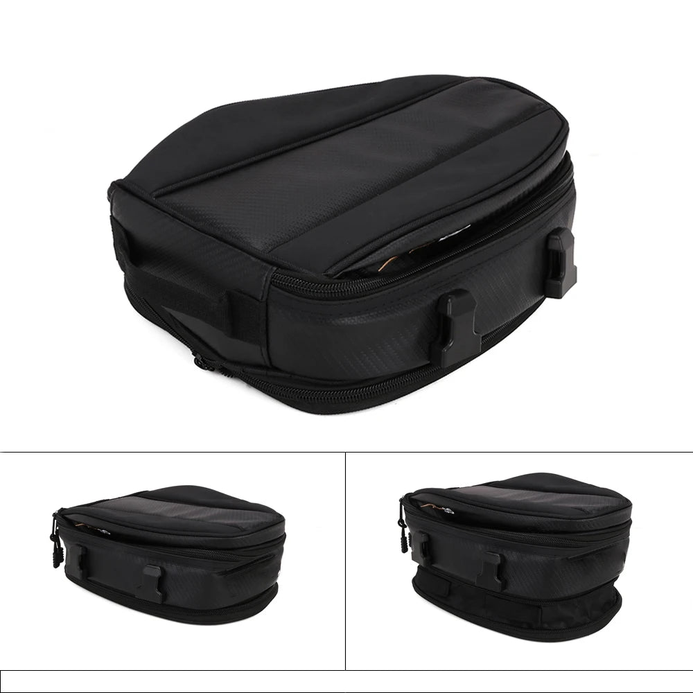 Motorcycles Accessories Tail Bag Rear Seat Bag Back Bags Waterproof Universal Tail Luggage Running Climbing Riding Sport Pack