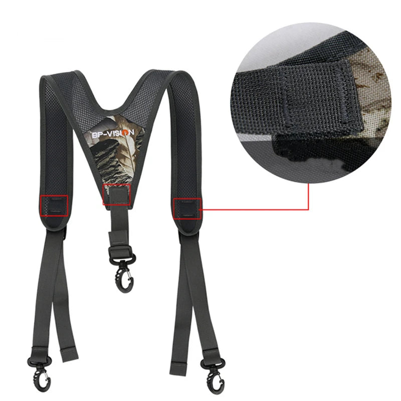 Hiking Strap Ergonomics Back Bear Polyamide Breathable Straps For Running Adjustable Buckle Outdoor Camping Accessories NEW