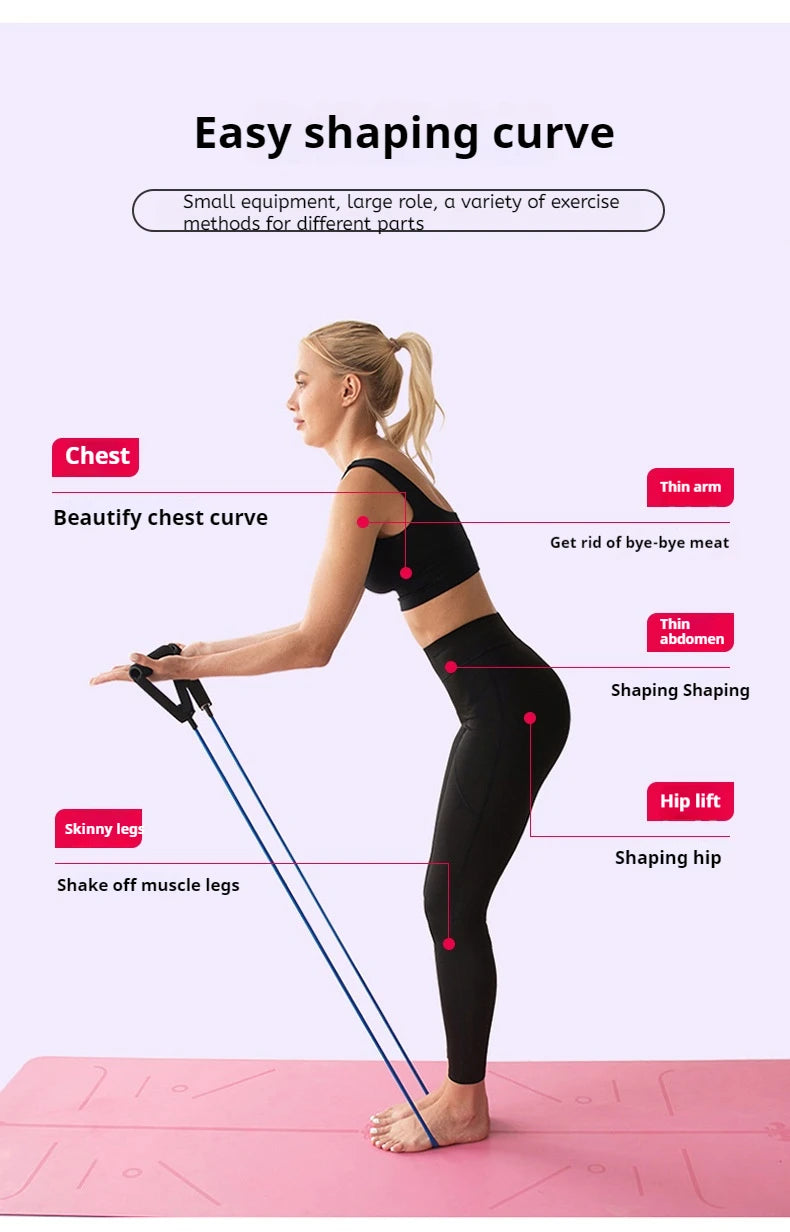 Resistance Bands With Handles Workout Bands With Handles For Men Women Exercise Bands Strength Training Equipment