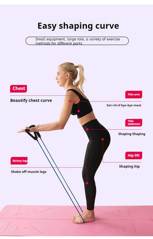 Resistance Bands With Handles Workout Bands With Handles For Men Women Exercise Bands Strength Training Equipment