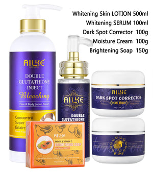 AILKE Glutathione whitening skin care cream for women, featuring a moisturizing formula for all skin types.