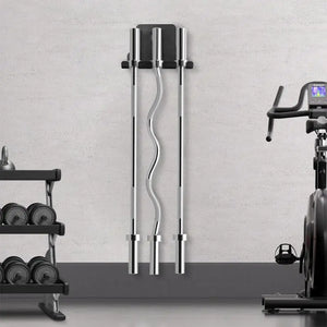 Wall Mount Rod Storage Rack Vertical Hanging Heavy Duty Barbell Storage hang pole Home rack Gym Bar Holder