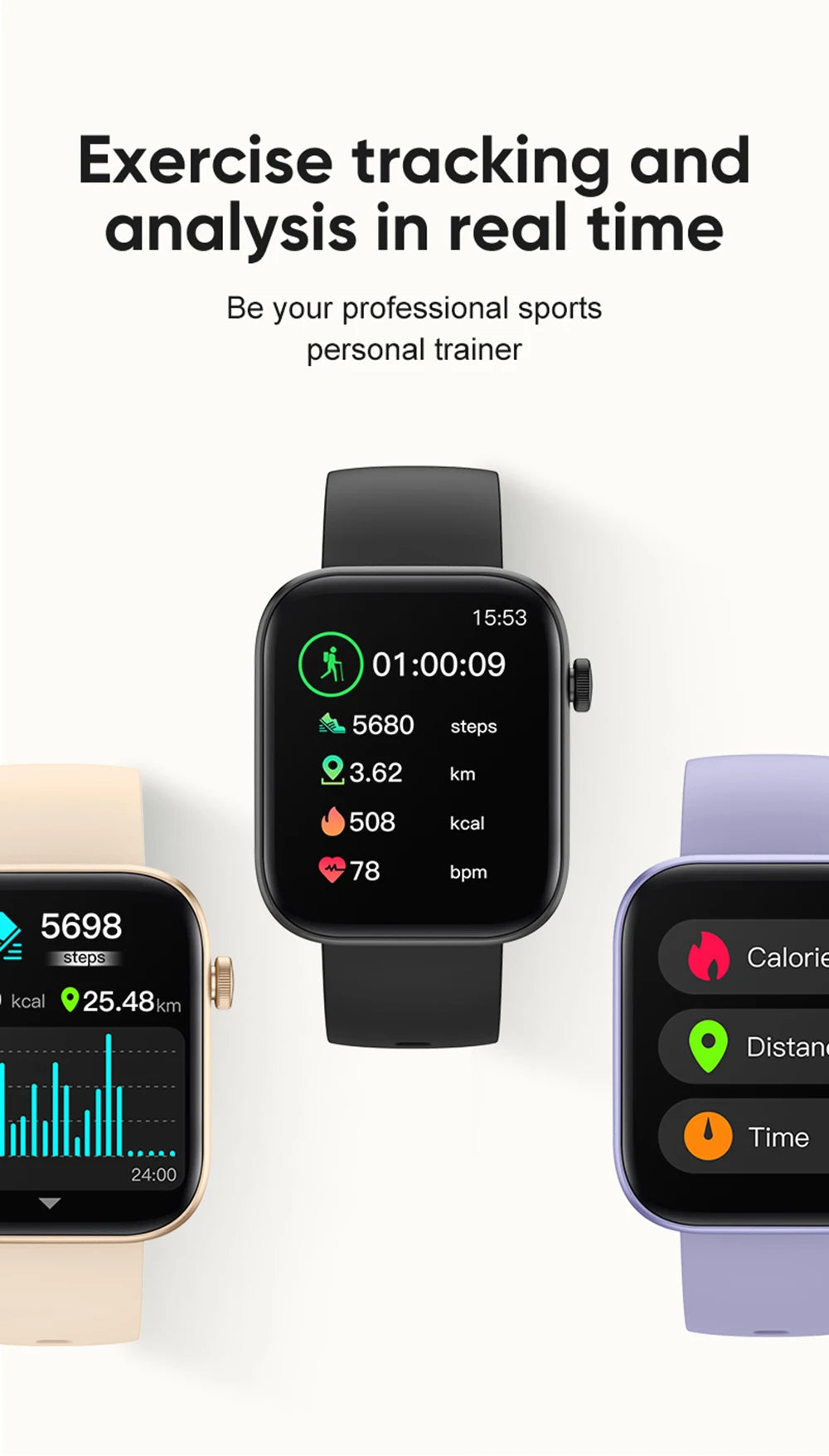 Hot Trend Vault COLMI P71 smartwatch with voice calling and health monitoring features, displayed on a person’s wrist.