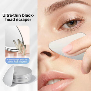 Facial Blackhead Removal Tool Face Scraper For Deep Cleansing Face Spatula Nose Whitehead Remover Skin Care Beauty Tools