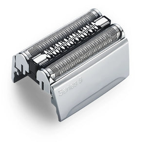Dutrieux Premium Braun Series 5 replacement shaver head for men, shown in its packaging, compatible with Braun Series 5 razors.
