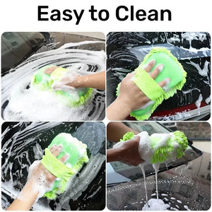 Hot Trend Vault microfiber car wash sponge for gentle, non-scratch cleaning and detailing of cars.