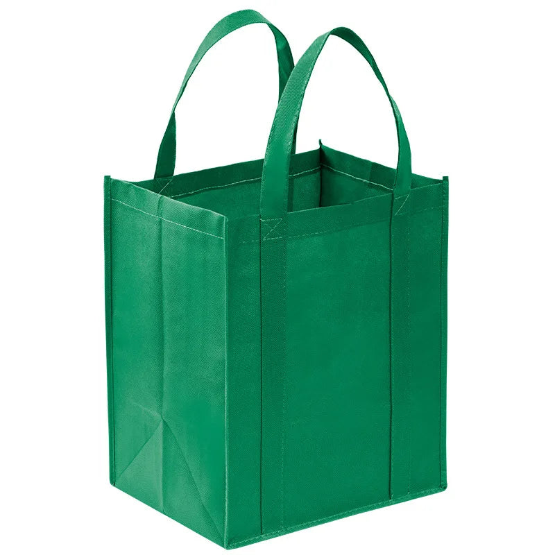 Reusable shopping bag by Hot Trend Vault, foldable eco-friendly tote with large capacity for women, shown in a stylish design.