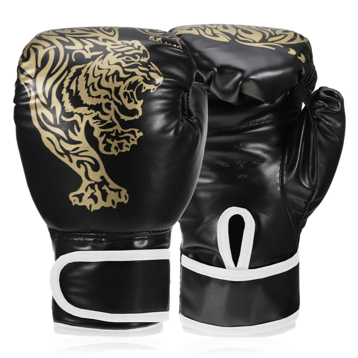 Boxing Gloves Breathable PU Leather Fighting Gloves Kids Boxing Training Kickboxing Gloves for Gym Indoor Outdoor Sport