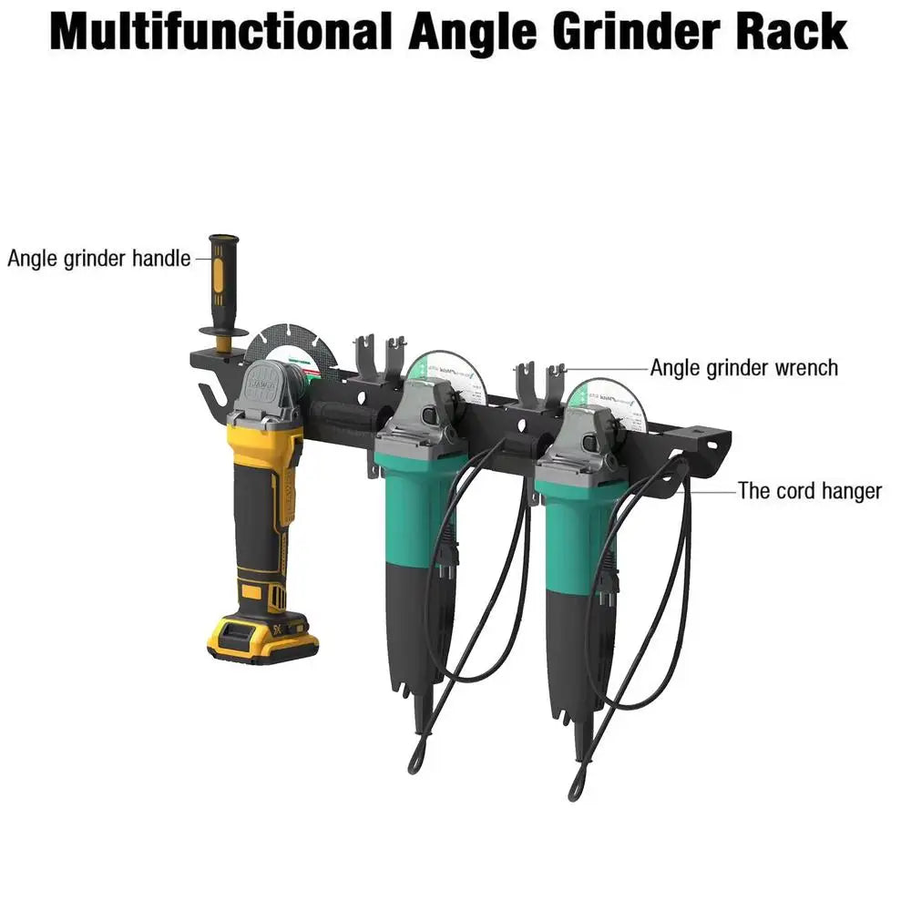 Angle grinder storage rack wall mounted tool storage rack angle grinder rack grinder bracket polisher bracket for tool storage