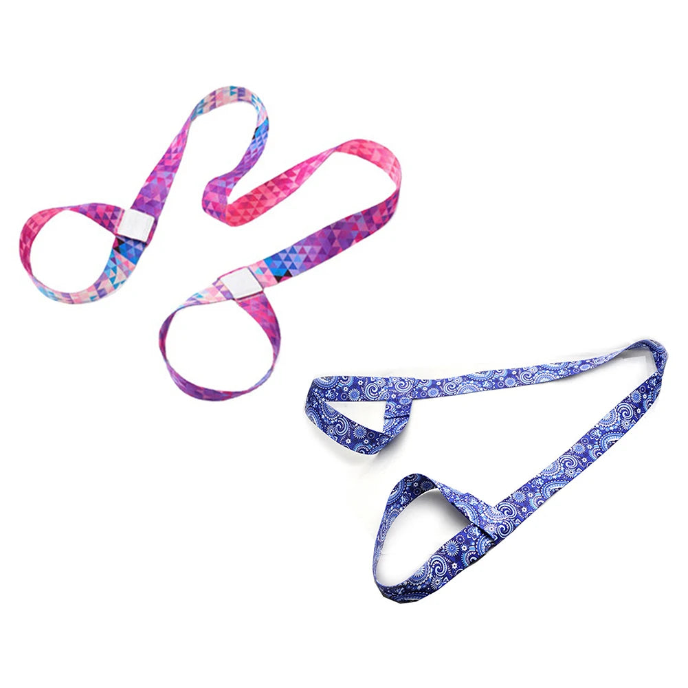 Yoga Mat Strap Exercise Mat Carrier Stretching Band Adjustable Yoga Mat Carrier Yoga Mat Carrying Strap for Carrying Large Mats