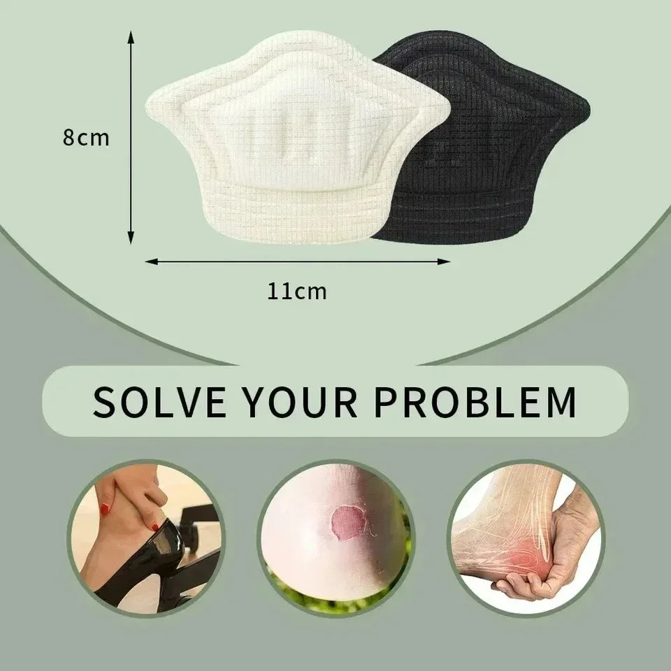 Heel Patch Insole for Summer Womens High Heels With a Larger Or Smaller Heel Pad to Prevent Heel Loss Half Size Pad