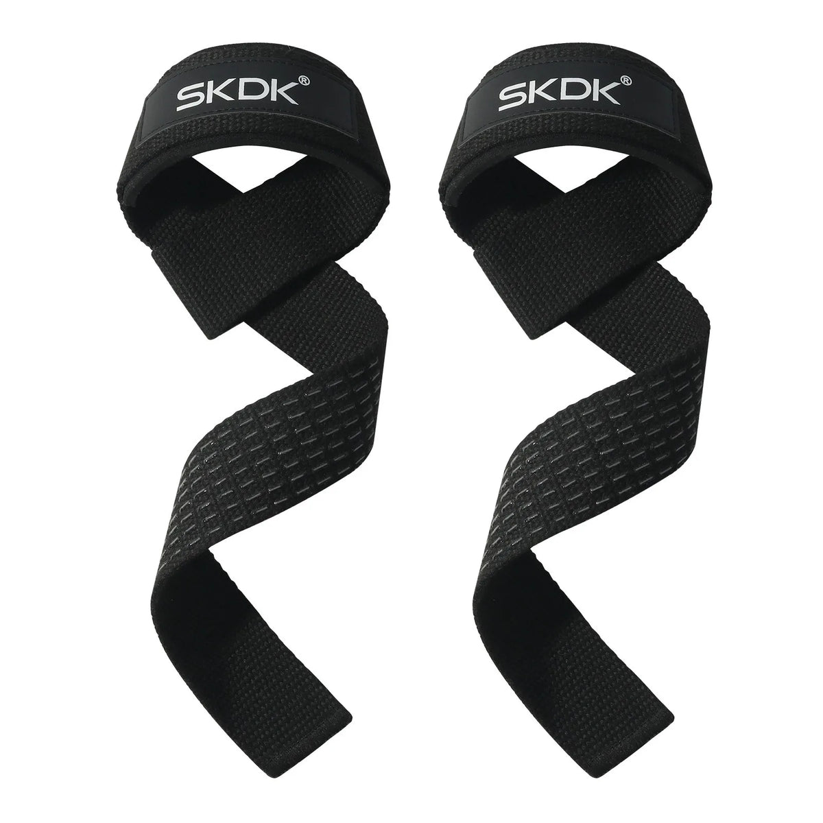 2Pcs Weightlifting Wrist Straps Strength Training Adjustable Non-slip Gym Booster Bands Fitness Lifting Support Sports Grip Band