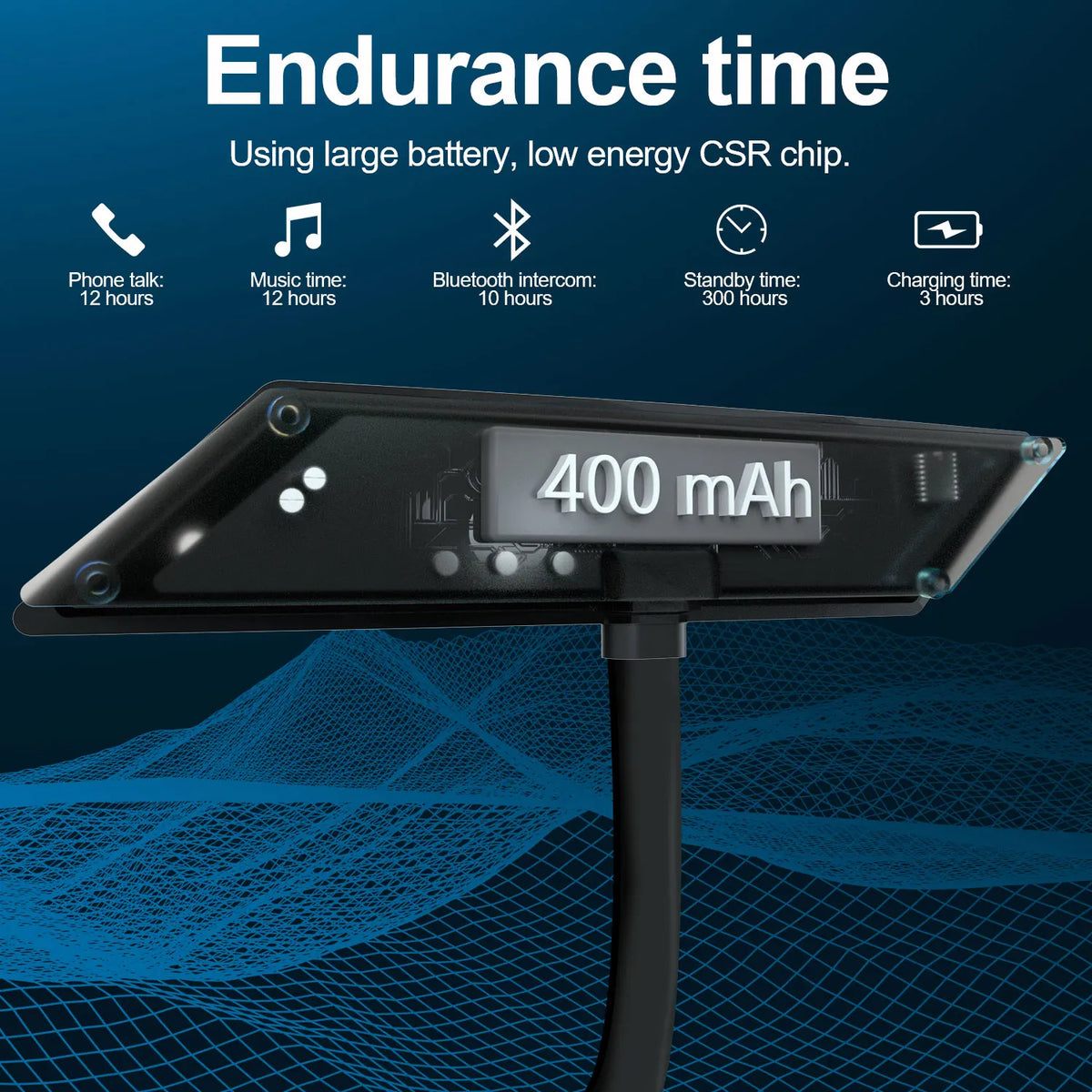 Fodsports F2 Motorcycle Bluetooth Intercom helmet Headset Wireless Intercomunicador 1000m IP67 Waterproof