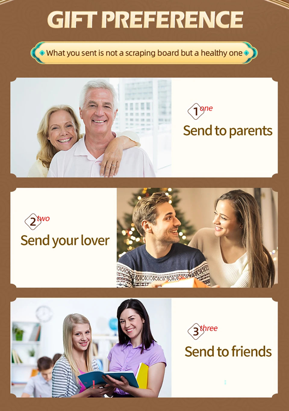 face massage tool gua sha facial beauty tool  eye instrument brass scraping plate beauty instrument  Metal massage plate