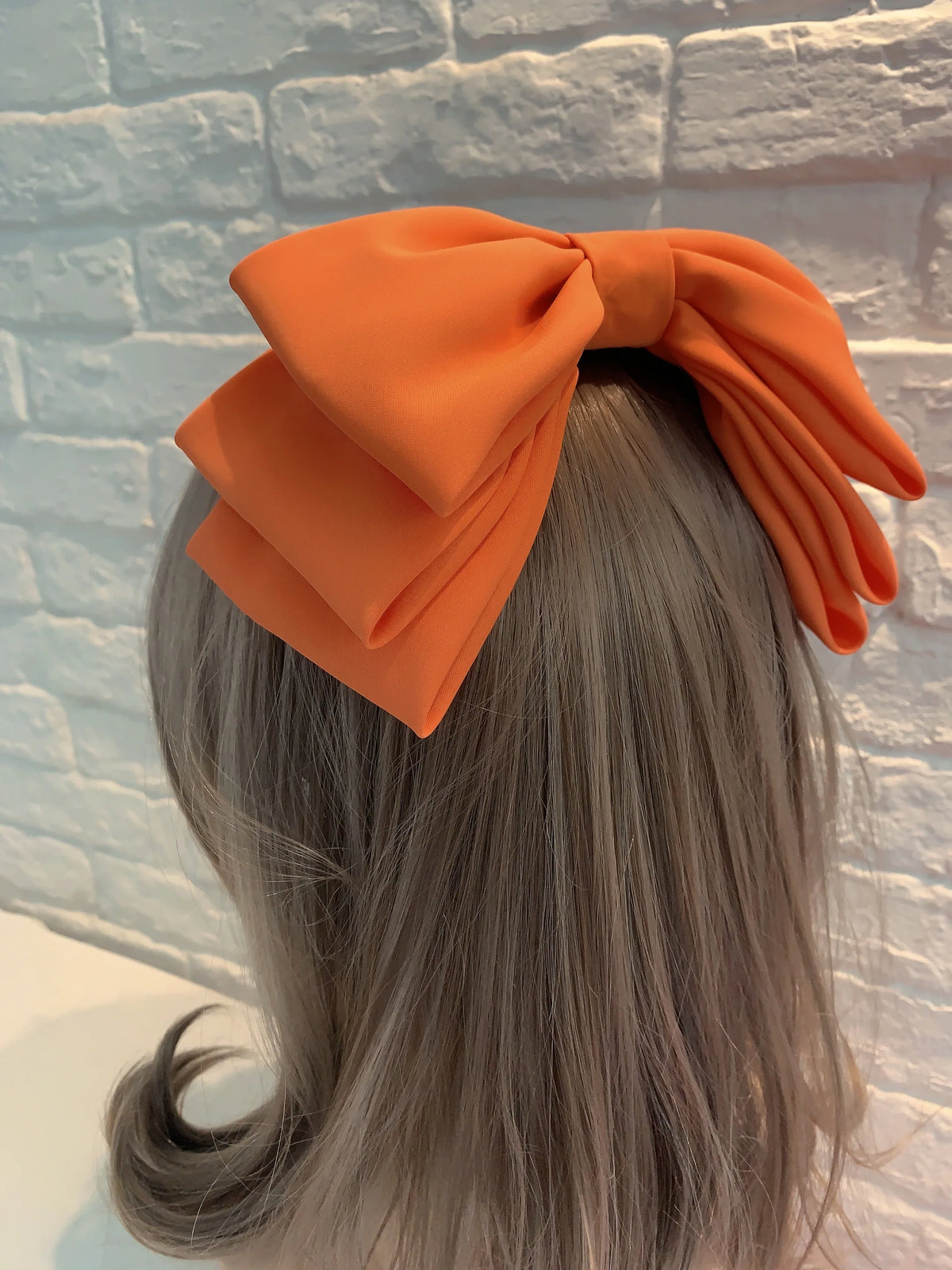 Multi-layer hair clip with pink and black bows, stylish Korean fashion accessory for women and girls by Hot Trend Vault