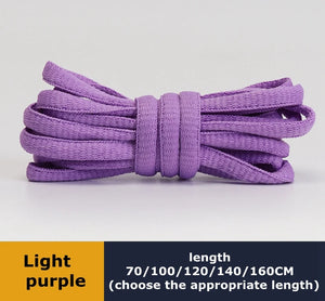 Durable polyester round sport shoelaces for men and women, outdoor accessories by Hot Trend Vault, shown in the image.